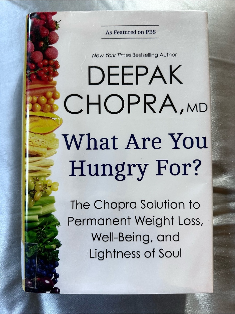 What Are You Hungry For? by Deepak Chopra - Hard Cover Book